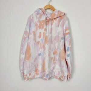 Lazypants Women's Tie Dye Sweatshirt Size Large Cotton Gorpcore Loungewear Cozy